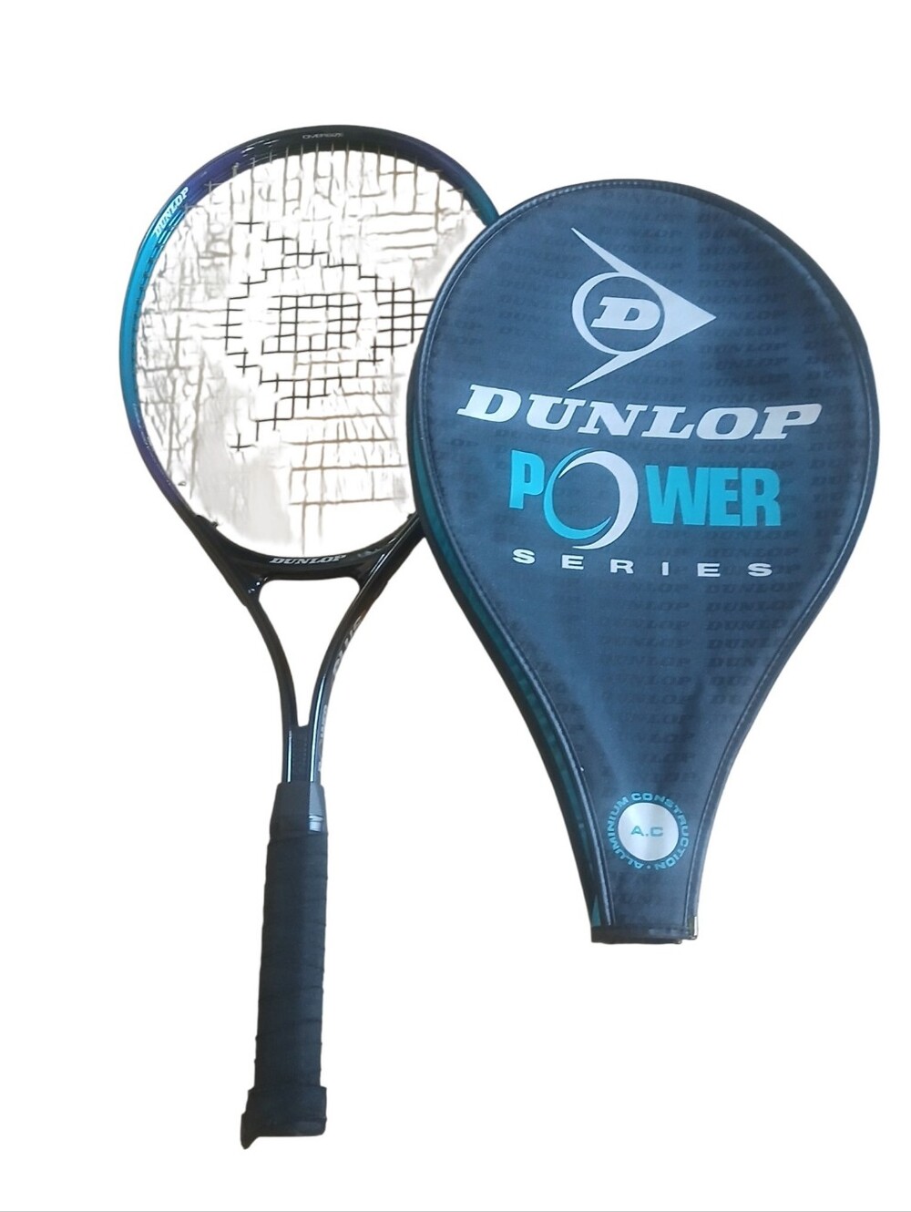 Vintage Dunlop Ultra Super Tennis Racket Power Plus Oversize Original Case
